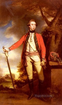 Portrait Of George Townshend Lord Ferrers Joshua Reynolds Oil Paintings